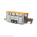 Bruder Livestock Trailer Vehicle with 1 Cow Brown Black One Size B01AJFXQBK